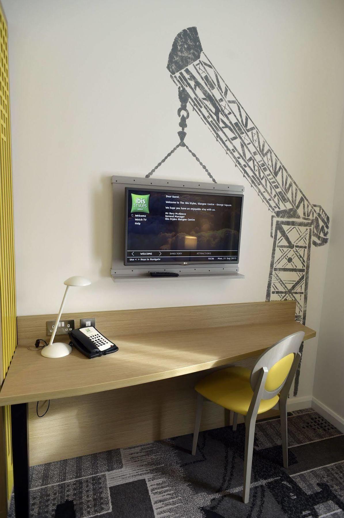 Ibis Styles Glasgow Centre George Square Bagian luar foto